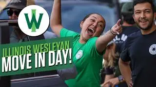 What It's Like On Move In Day At Illinois Wesleyan! | Turning Titan Orientation 2024
