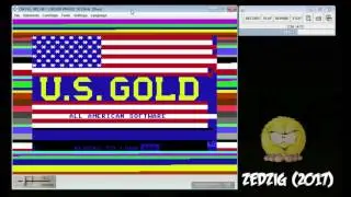 Loading Tape Version of Raid over Moscow on Z64K emulator