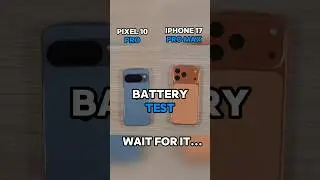 ⚡☠️ PIXEL 10 PRO VS IPHONE 17 PRO MAX BATTERY TEST!!