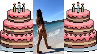 ON THE BEACH🤯👀 big bank challenge😳🎂🍩😋 tiktok #tiktokchallenge #bigbank #parati #foryou #tiktok