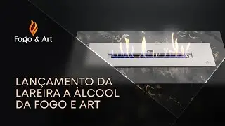 Lareira Ecol&oacute;gica a &Aacute;lcool da Marca Fogo & Art