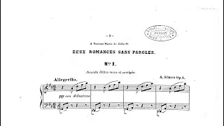 Anton Simon - Romance, Op.1/1
