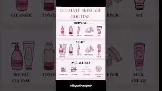 ultimate skin Care rutine #skincare #makeup #makeuptutorial #youtubeshorts #shortvideo #skincare