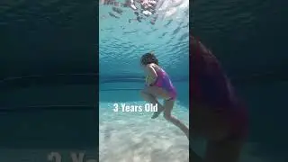 Amazing 3 Year Old Swimming & Flying! #learntoswim #shorts @FINISswim