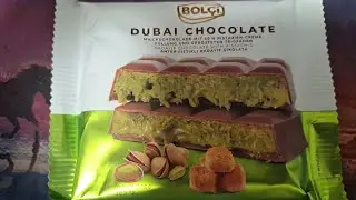 Bolci Dubai Chocolate Bar Taste Test and Review 