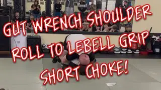 GUT WRENCH SHOULDER ROLL TO LeBELL GRIP SHORT CHOKE: SNAKE PIT U.S.A. 