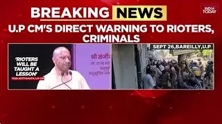 CM Yogi's 'Unforgettable Lesson' Warning; 11 FIRs In Bareilly Unrest, Maulana Raza Booked