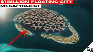 Maldives floating city megaproject!!!