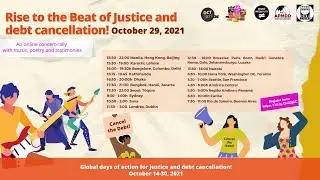 Rise to the Beat of Justice and Debt Cancellation 2021