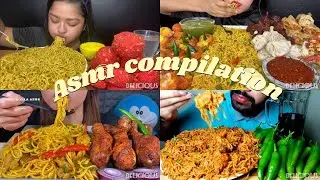 ASMR COMPILATION Eating||Part -17||Spiceasmr #asmr #asmreating #eatingsounds #satisfy#speedasmr