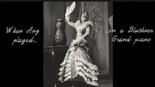 When Ang played a BLUTHNER GRAND piano...Rossini: The Barber of Seville 