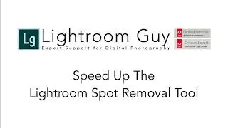 Three Ways to Speed Up the Lightroom Spot Removal Tool