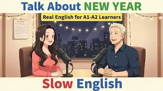 How to Talk About New Year Honestly | A1-A2 Learners | No Big Words Needed!