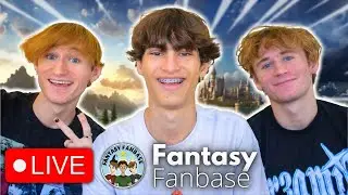 FANTASY FANBASE LIVESTREAM! ✨ KotLC Book 10 News, PJO, Harry Potter, and more!
