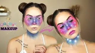 GALAXY/SPACE MAKEUP TRANSFORMATION