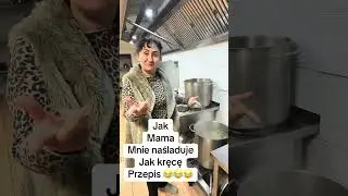 Jak mnie widzi moja mama podczas nagrywania przepis&oacute;w #obiad #pyszne #kuchniapolska #śmieszne