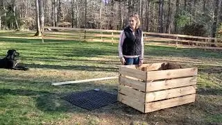 Build a hay box for your horse, cheap and easy