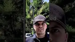 Officer Tries to Restrict Area For Police Auditor - PART 1 #shorts