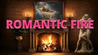 Ultra Cozy Romantic Fireplace 4K – Deep Crackling Sounds for Sleep & Get it on original music :)