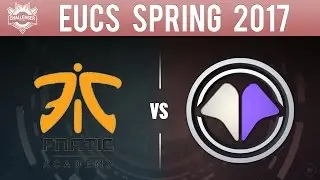 Fnatic Academy vs Millenium  League Of Legends EU CS 2017 Spring Game 1
