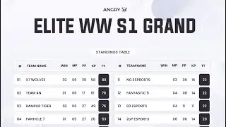 X7 Wolves Aggressive Gameplay In Grand Finals | 8 INDIVIDUAL KILLS