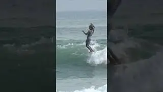 Surfing Second Spot at Doheny State Beach #surf  #surfing  #longboard