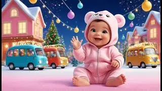 Animal Bus New Year Ride | Fun Action & Learning Video for Toddlers