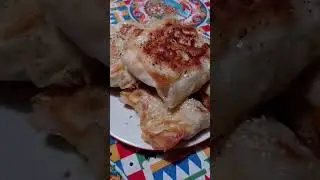 Fagottini di pasta fillo ripieni di brie e macinato di pollo 😍 e si volaaaa😋