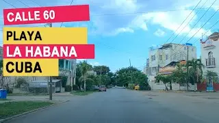 Manejando por Calle 60 en Playa La Habana Cuba