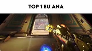 TOP 1 EU ANA (100% ACCURACY) #overwatch2 #overwatch #overwatchana  #supportmain #support