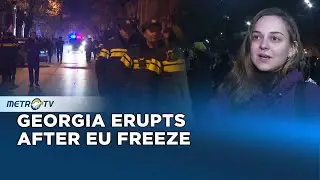 Georgia Marks One Year of Unrest Over EU Freeze