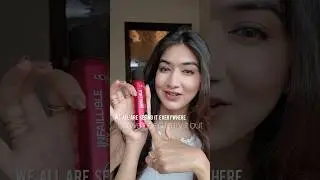 Trying the viral Loreal infalliable 3 second fixing spray ✨