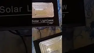 Charging 300 and 500 watts solar light | #rr1517