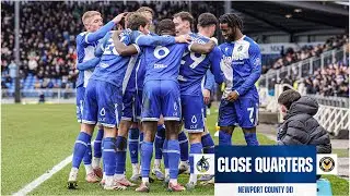 Close Quarters | Akhamrich & Cavegn fire Rovers to derby victory over Newport!