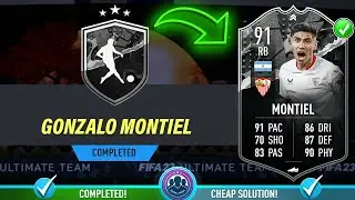 91 Showdown Gonzalo Montiel SBC Completed - Cheap Solution & Tips - Fifa 23