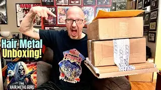 Распаковка виниловых пластинок, компакт-дисков и мерча от Lord Tracy, Skid Row и других!
