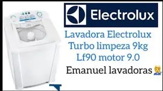Lavadora Brastemp turbo limpeza 9kg (BLF90) Carga pequena￼