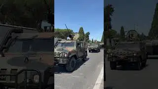 Sfilata Mezzi militari festa della repubblica 2025