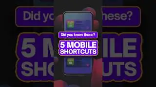 5 Mobile Shortcuts You NEVER Knew Existed! 📱🔥 #phonetips  #mobilehacks #smartphonetricks