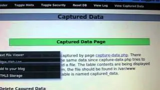 Mutillidae sql errors from Metasploitable2