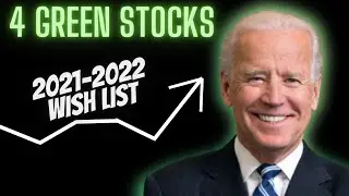 4 Green Stocks on My Wish List for End of 2021-2022