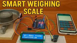 Smart Digital Weighing Machine using Arduino & Mobile App