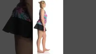 Maxine Plus Size Spinart Swimdress | SwimOutlet.com