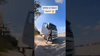 biały czy czarny volvi? @dorothylech  @IwonaBlecharczyk #truckinggirl #ownoperator