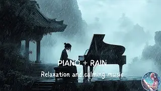 3 Hours - Drizzle & Dreams: Relaxing Piano Rain Music