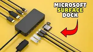 Обзор Microsoft Surface Dock | Док-станция 12-в-1 с тремя дисплеями 4K для Surface Pro и ноутбука