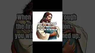 When you go through deep waters, I will be with you