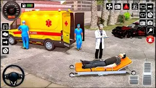 911 Ambulance Rescue City Driving 3D - City Ambulance Rescue Driving Simulator - Android GamePlay