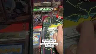Pok&eacute;mon AGS slab rip in grade