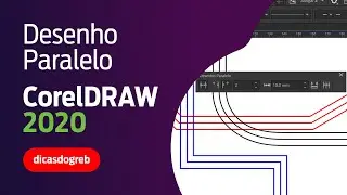 CorelDRAW 2020 - Desenho Paralelo